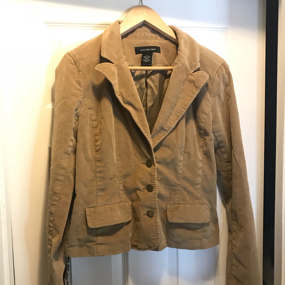 Corduroy Calvin Klein blazer